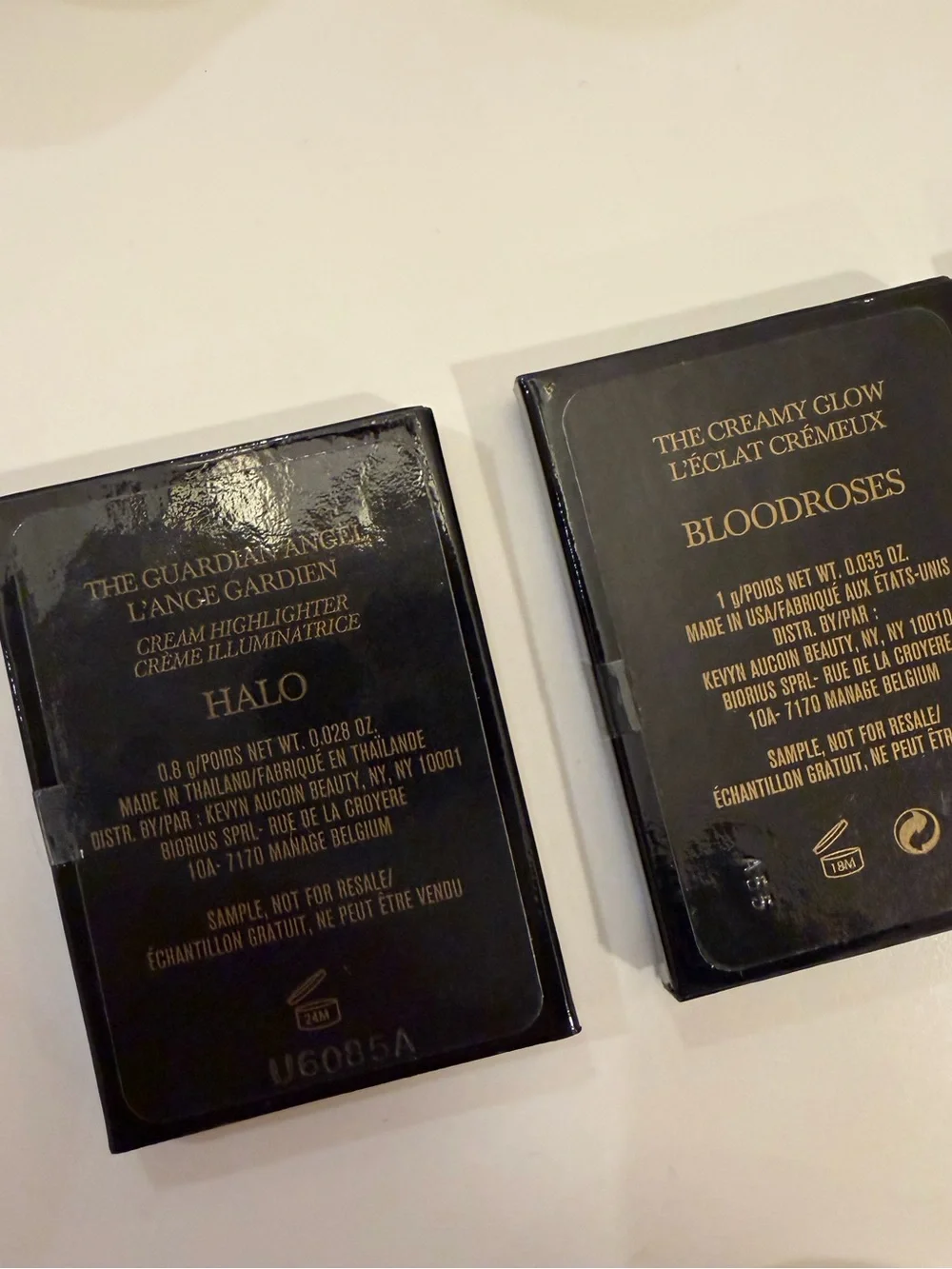 Kevyn Aucoin 3-Piece Makeup Sample Set – Halo, Bloodroses & Desert Nights
